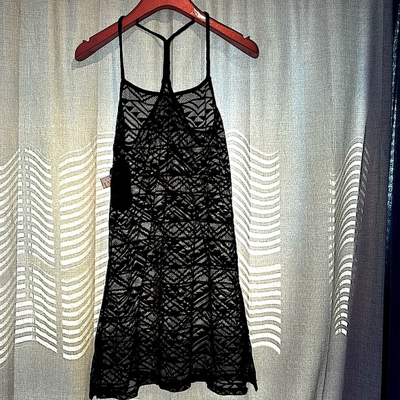 Black swimsuit cover up | size medium - Picture 2 of 6